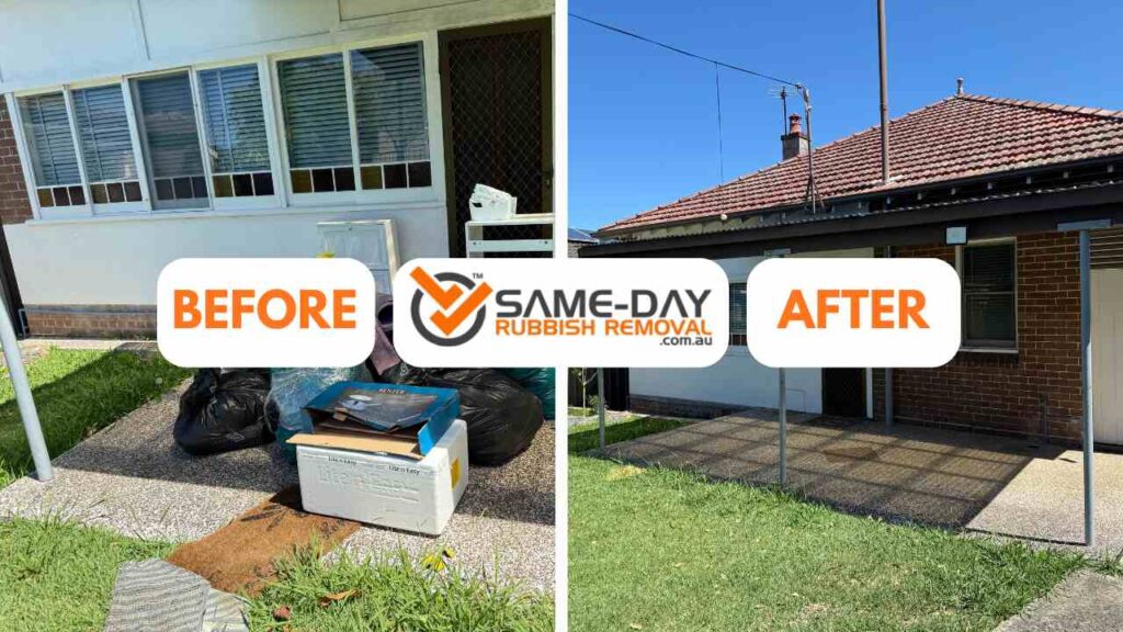 Before and After Bellfield Rubbish Removal Melbourne Services Before and After Bellfield Rubbish Removal Melbourne Services
