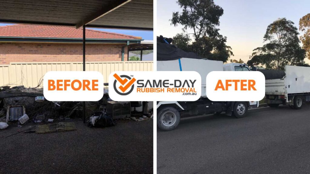 Before and After Briar Hill Rubbish Removal Melbourne Services Before and After Briar Hill Rubbish Removal Melbourne Services