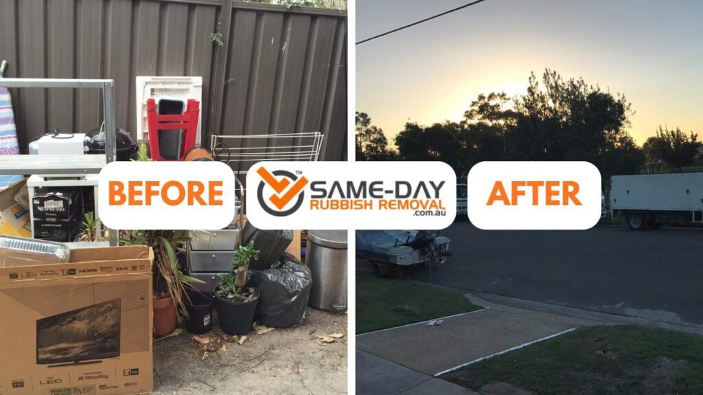 Before and After Brunswick West Rubbish Removal Melbourne Services Before and After Brunswick West Rubbish Removal Melbourne Services