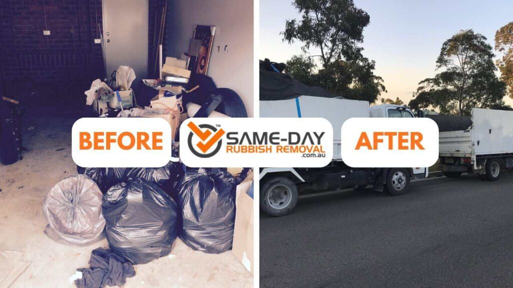 Before and After Coburg Rubbish Removal Melbourne Services Before and After Coburg Rubbish Removal Melbourne Services