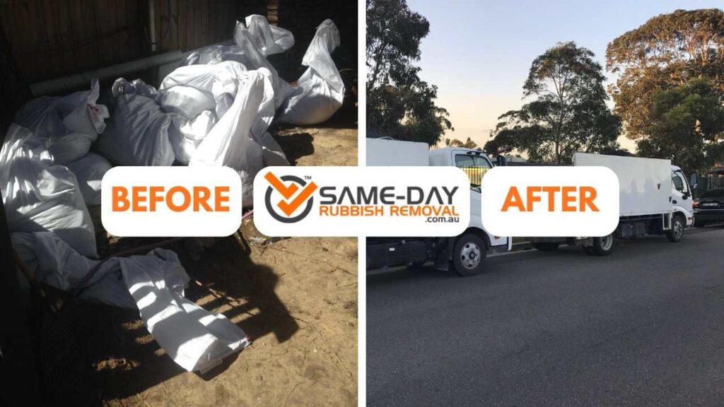 Before and After Coolaroo Rubbish Removal Melbourne Services Before and After Coolaroo Rubbish Removal Melbourne Services