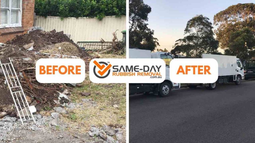 Before and After Diamond Creek Rubbish Removal Melbourne Services Before and After Diamond Creek Rubbish Removal Melbourne Services