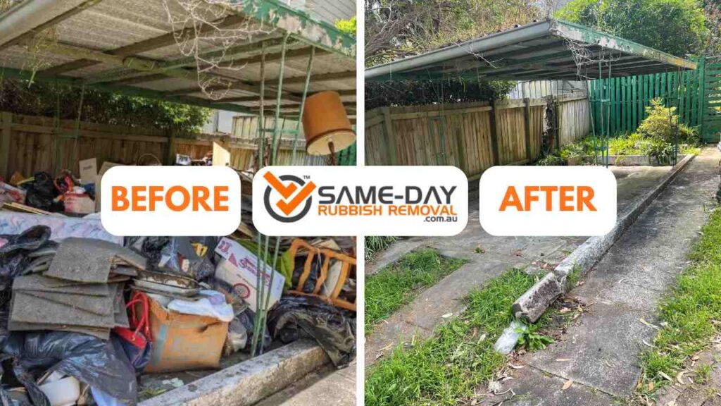 Before and After Flemington Rubbish Removal Melbourne Services Before and After Flemington Rubbish Removal Melbourne Services