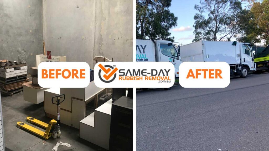 Before and After Melbourne CBD Rubbish Removal Melbourne Services Before and After Melbourne CBD Rubbish Removal Melbourne Services