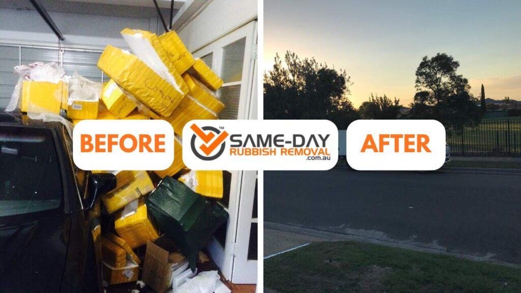 Before and After Parkville Rubbish Removal Melbourne Services Before and After Parkville Rubbish Removal Melbourne Services