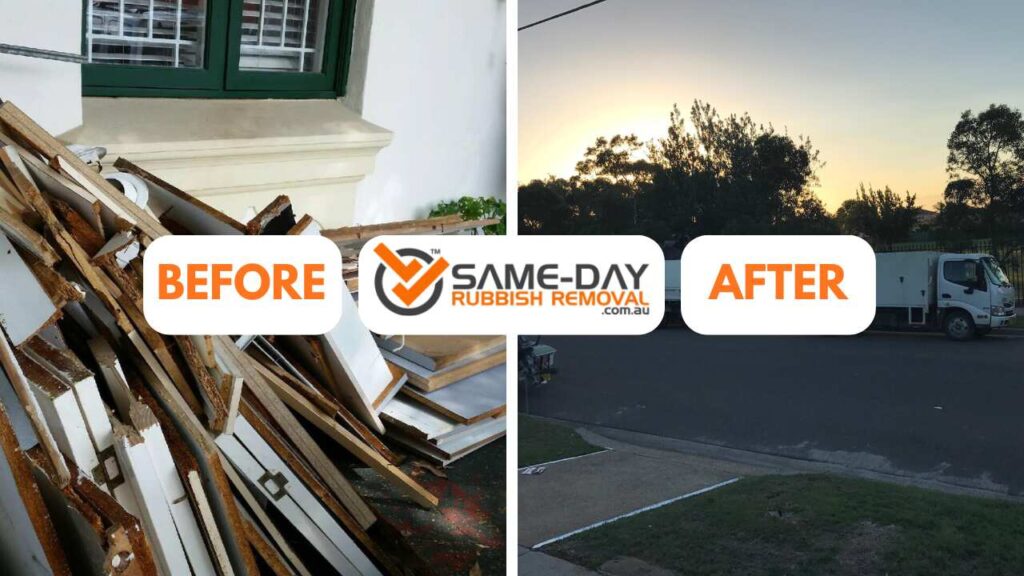 Before and After Port Melbourne Rubbish Removal Melbourne Services Before and After Port Melbourne Rubbish Removal Melbourne Services