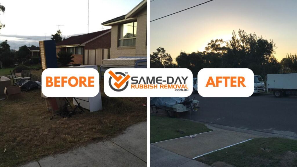 Before and After Princes Hill Rubbish Removal Melbourne Services Before and After Princes Hill Rubbish Removal Melbourne Services