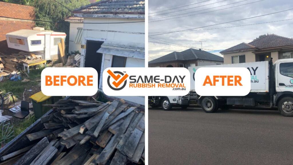 Before and After Reservoir Rubbish Removal Melbourne Services Before and After Reservoir Rubbish Removal Melbourne Services
