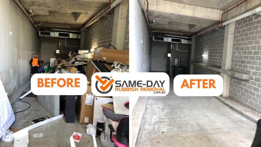 Before and After for Carlton Rubbish Removal Services Before and After for Carlton Rubbish Removal Services