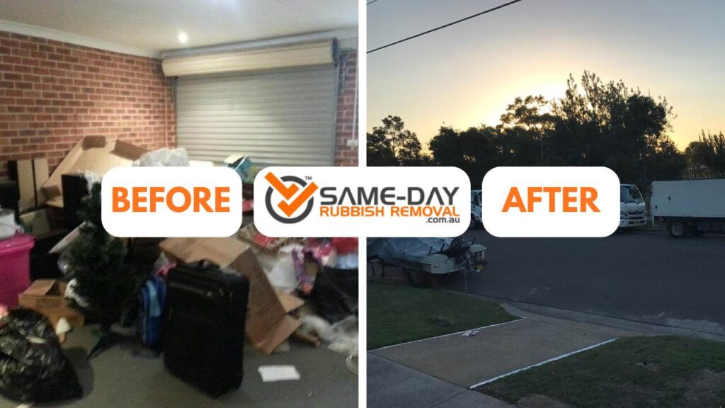 Before and After for Same Day Rubbish Removal Albert Park Before and After for Same Day Rubbish Removal Albert Park