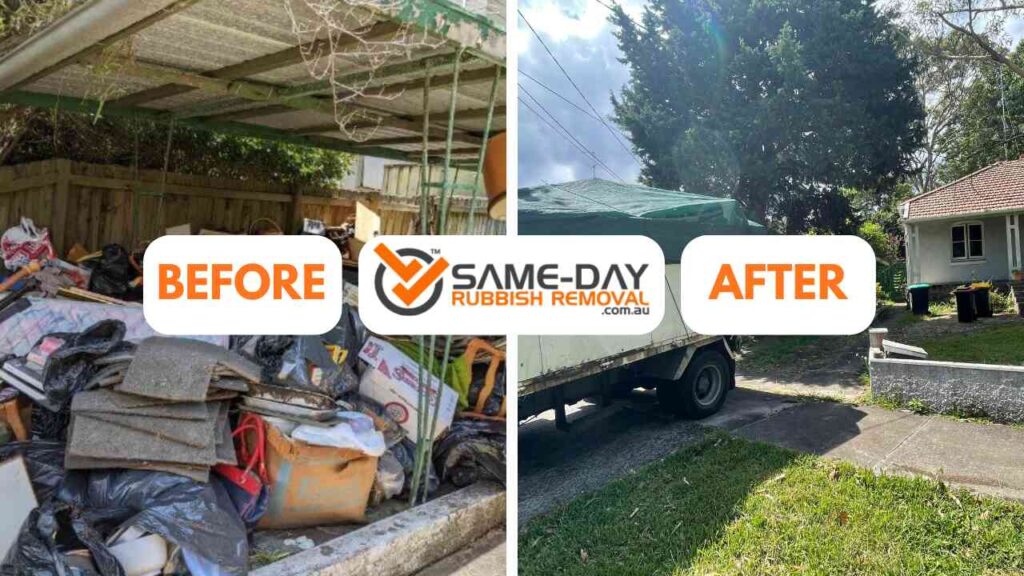 Before and After for Same Day Rubbish Removal Balaclava Before and After for Same Day Rubbish Removal Balaclava