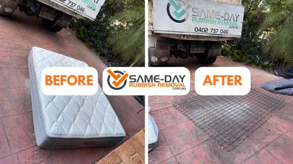 Before and After for Same Day Rubbish Removal Collingwood Before and After for Same Day Rubbish Removal Collingwood