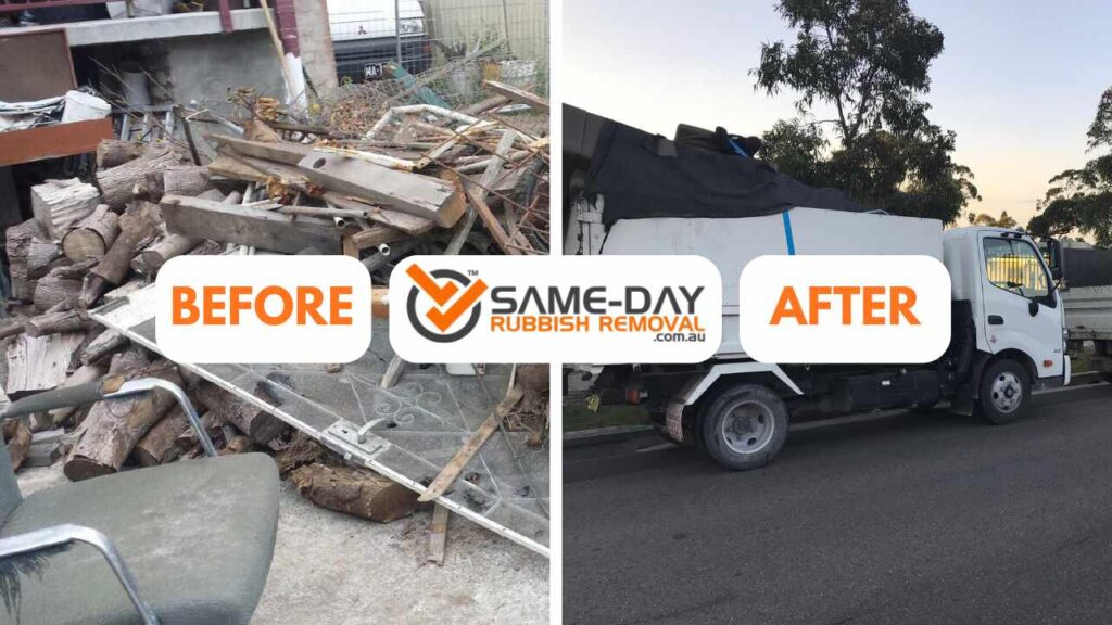 Fitzroy Before and After Rubbish Removal Melbourne Services Fitzroy Before and After Rubbish Removal Melbourne Services