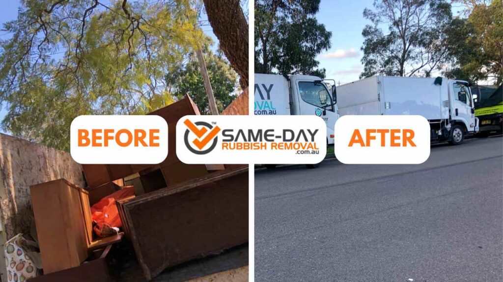 Oak Park Before and After Rubbish Removal Melbourne Oak Park Before and After Rubbish Removal Melbourne