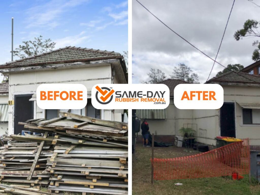 Altona Meadows Same Day Rubbish Removal Before and After Altona Meadows Same Day Rubbish Removal Before and After