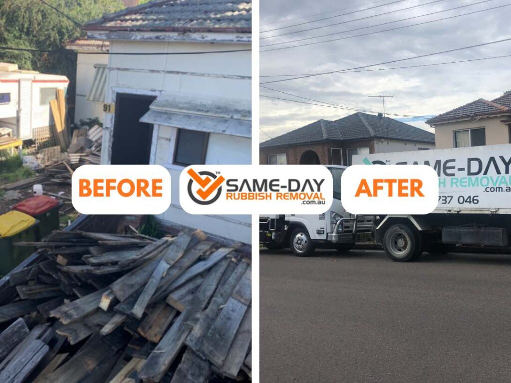 Altona North Same Day Rubbish Removal Before and After Altona North Same Day Rubbish Removal Before and After