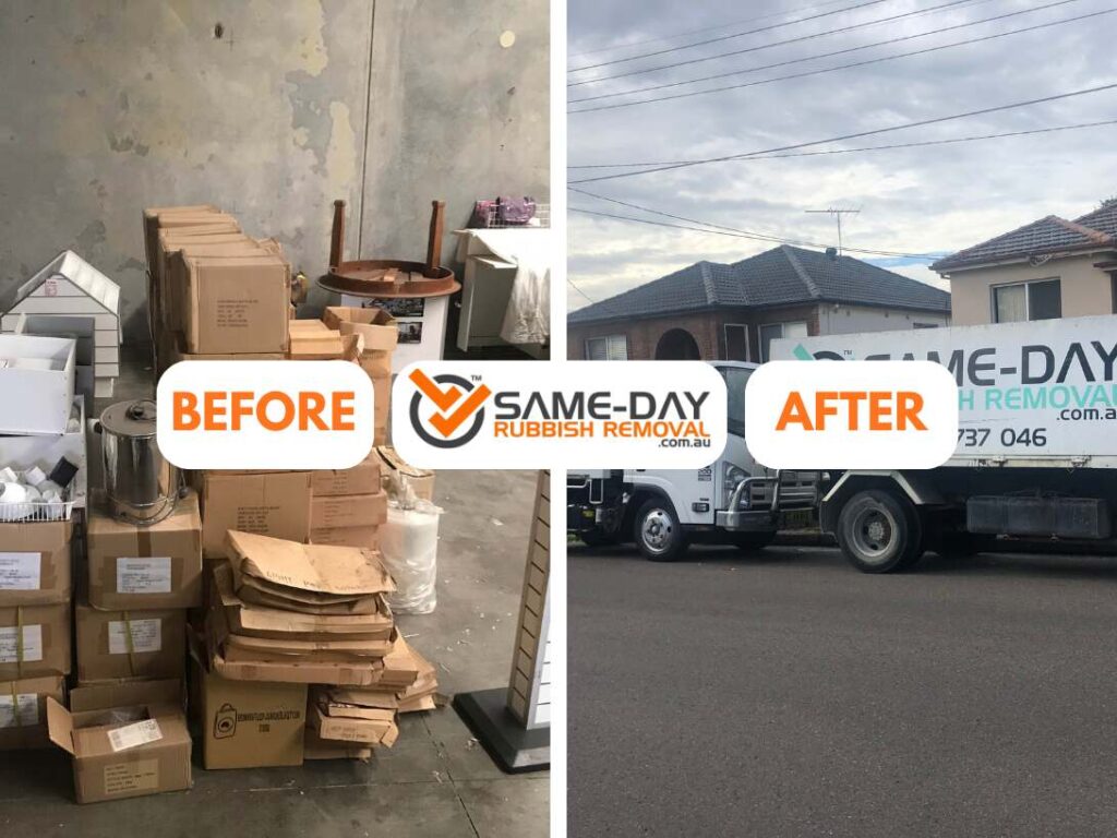 Altona Same Day Rubbish Removal Before and After Altona Same Day Rubbish Removal Before and After
