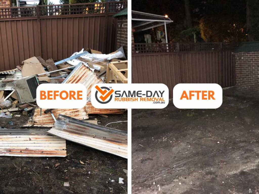 Ascot Vale Same Day Rubbish Removal Before and After Ascot Vale Same Day Rubbish Removal Before and After