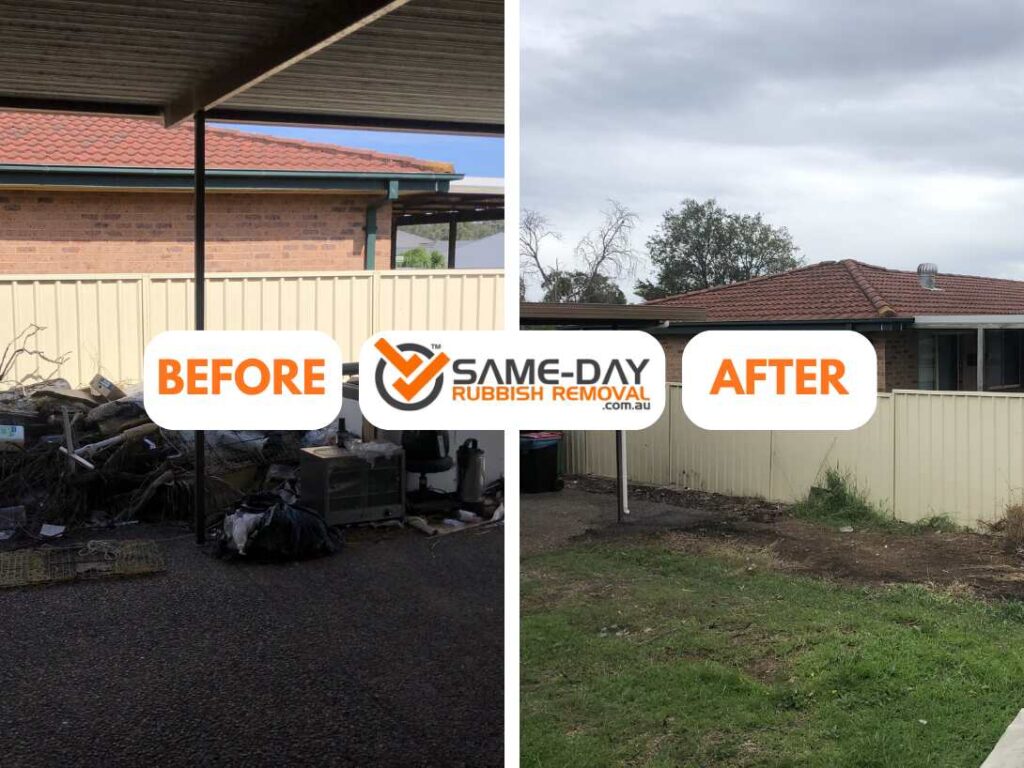 Mount Martha Same Day Rubbish Removal Melbourne Before and After Mount Martha Same Day Rubbish Removal Melbourne Before and After