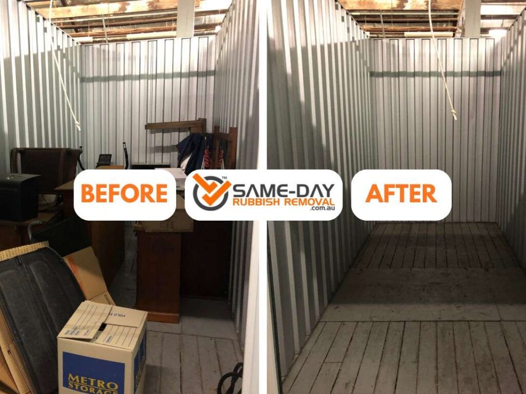 Before and After Rubbish Clearing for Seddon Properties Before and After Rubbish Clearing for Seddon Properties