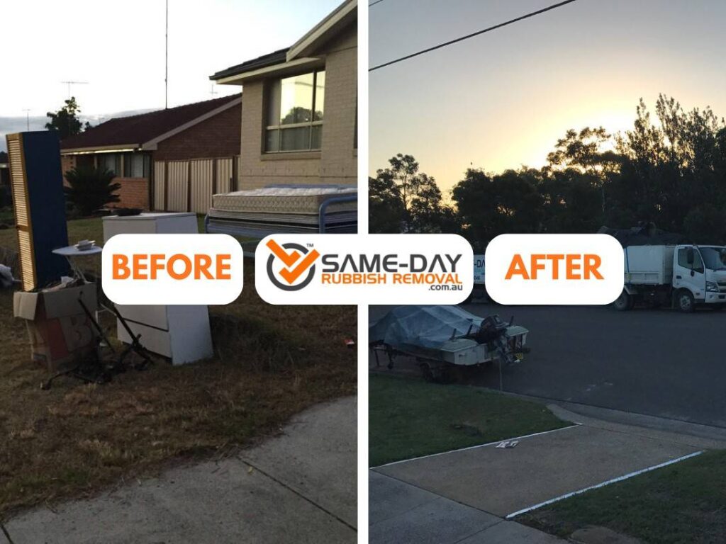 Before and After Rubbish Clearing for South Kingsville Properties Before and After Rubbish Clearing for South Kingsville Properties