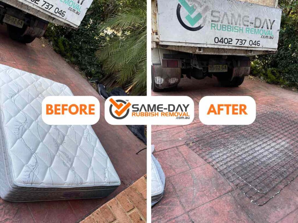 Before and After for Rubbish Removal on Greenvale Properties Before and After for Rubbish Removal on Greenvale Properties