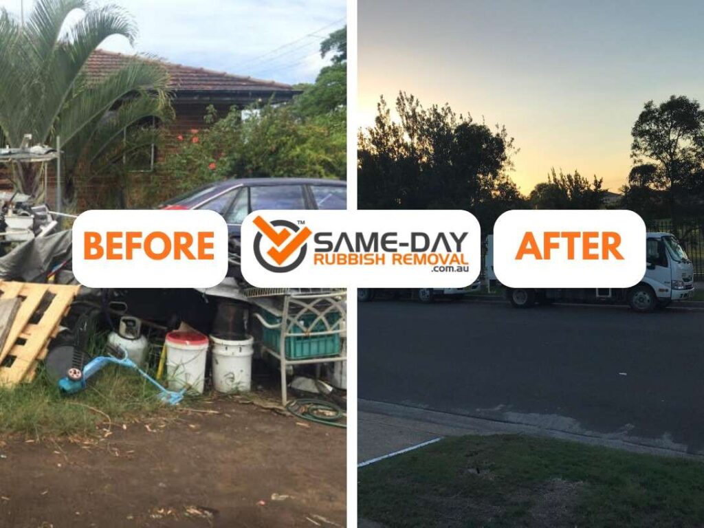 Before and After for Rubbish Removal on Ringwood North Properties Before and After for Rubbish Removal on Ringwood North Properties