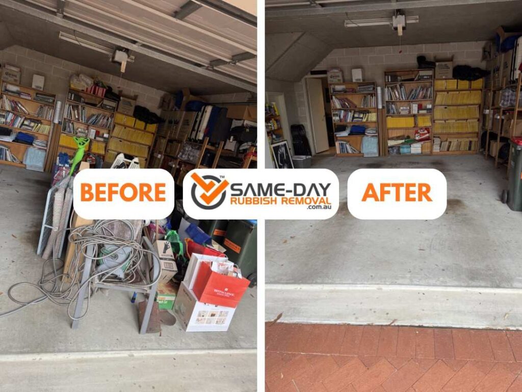 Before and After for Rubbish Removal on Rosebud Properties Before and After for Rubbish Removal on Rosebud Properties