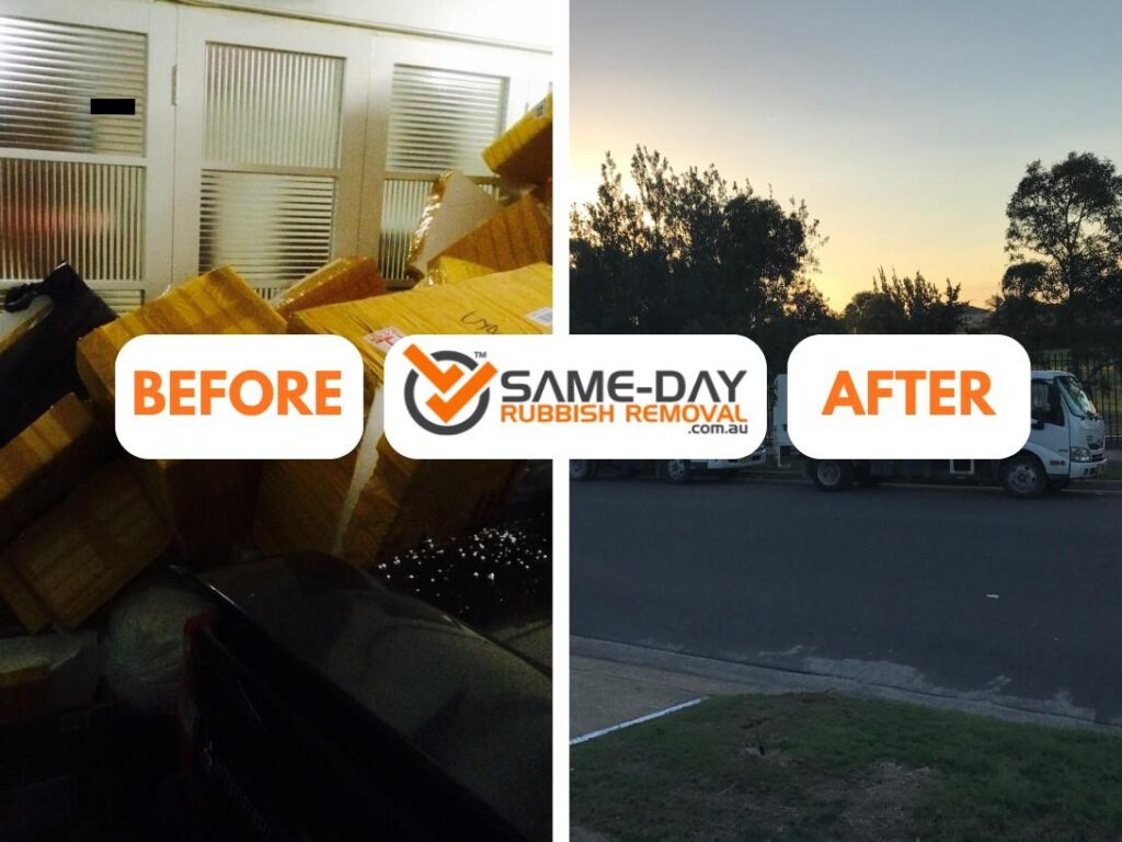 Taylors Lakes Same Day Rubbish Removal Services Before and After Taylors Lakes Same Day Rubbish Removal Services Before and After